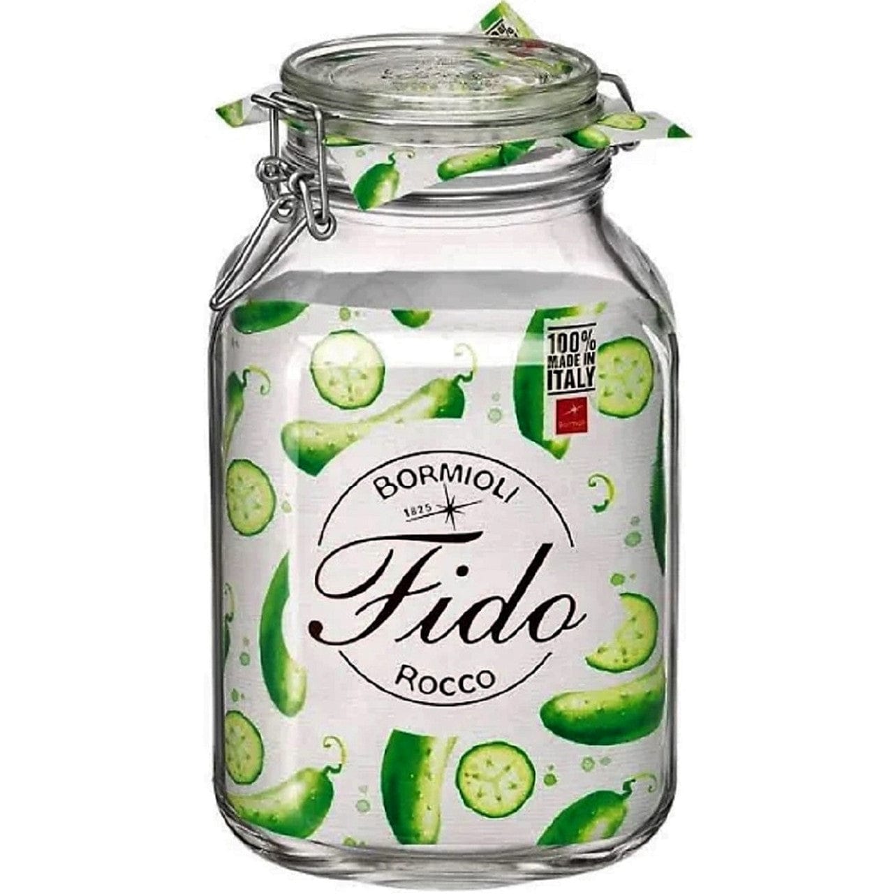 Bormioli Rocco Fido Jar - 3L (101.5 oz.) - Clear - Glass Storage