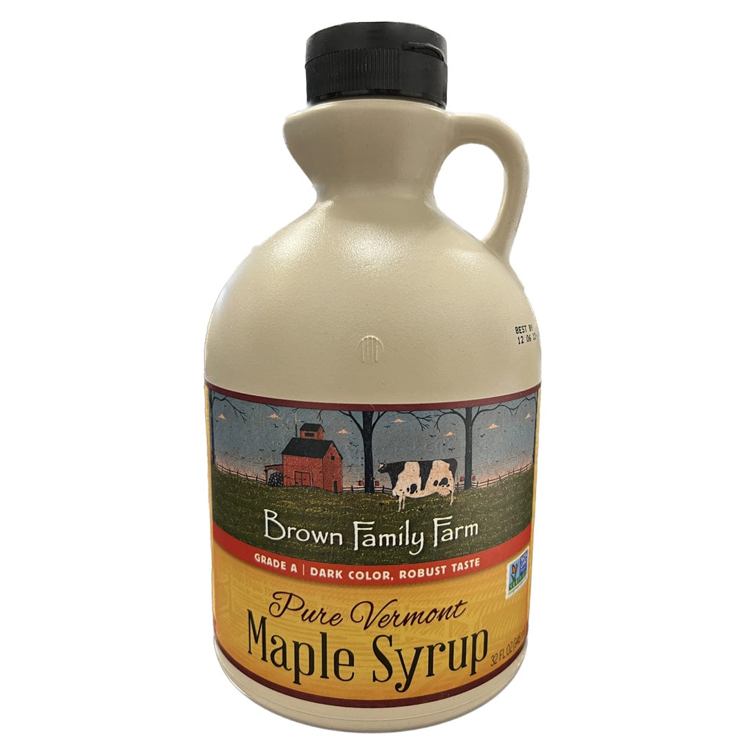Coombs Family Farms Brown Family Farms Maple Syrup 32oz Grade A Dark Amber