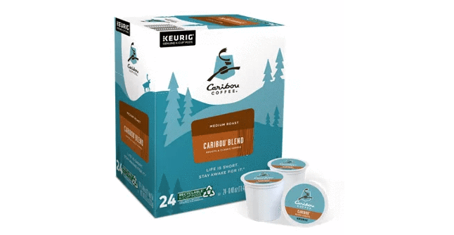 Keurig Caribou Coffee Caribou Blend K-Cup Coffee - 24 Count Box