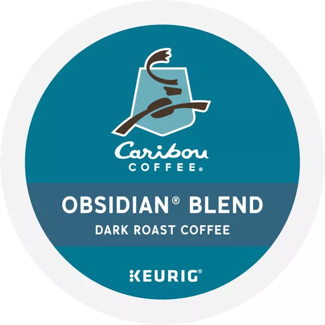 Keurig Caribou Coffee® Obsidian® Coffee K Cups - 24 Ct. Box