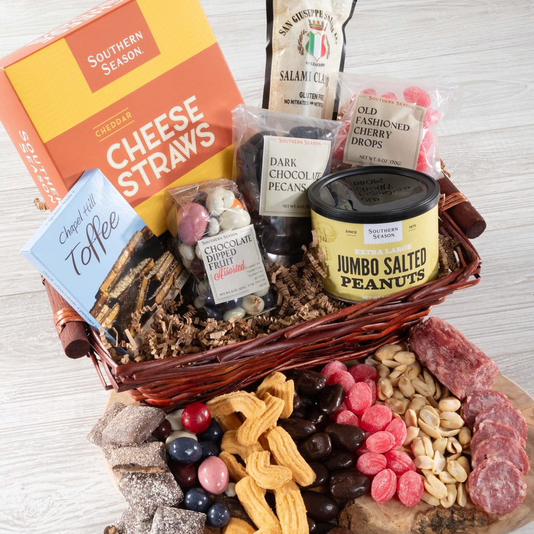 Southern Season Carolina Bounty Basket