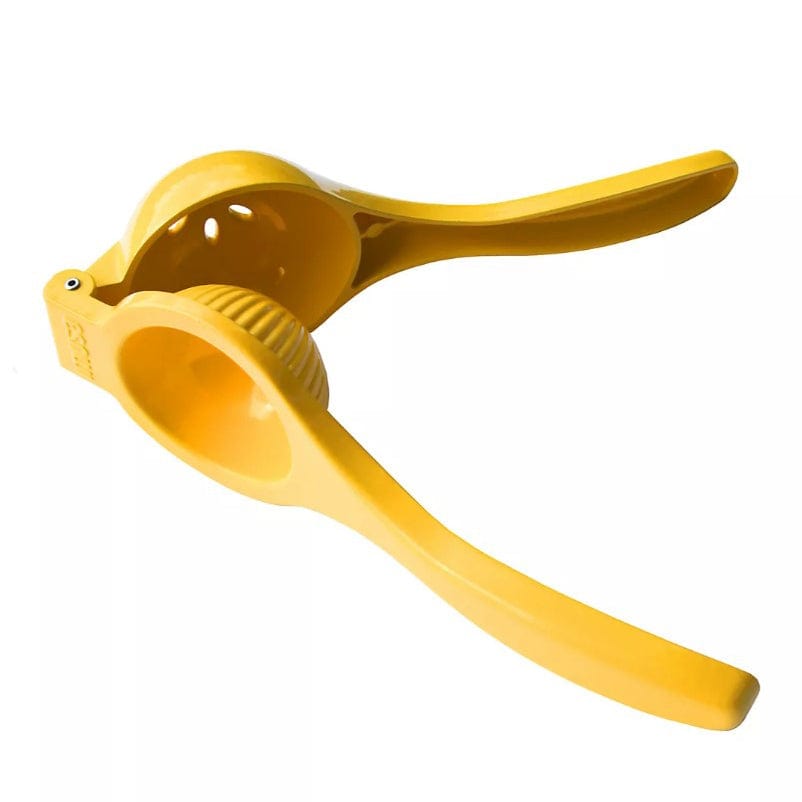 IMUSA Cast Aluminum Yellow Lemon Squeezer