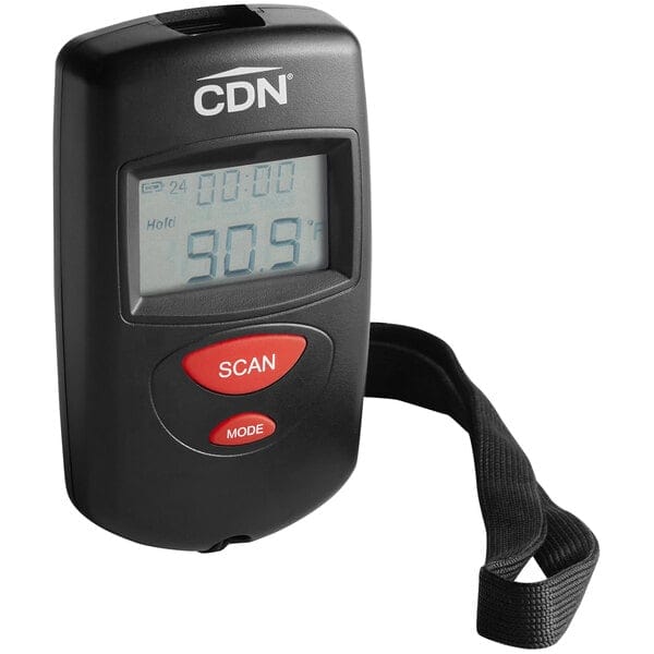 CDN Infrared Thermometer with Clock & Timer - Thermometer & Timers