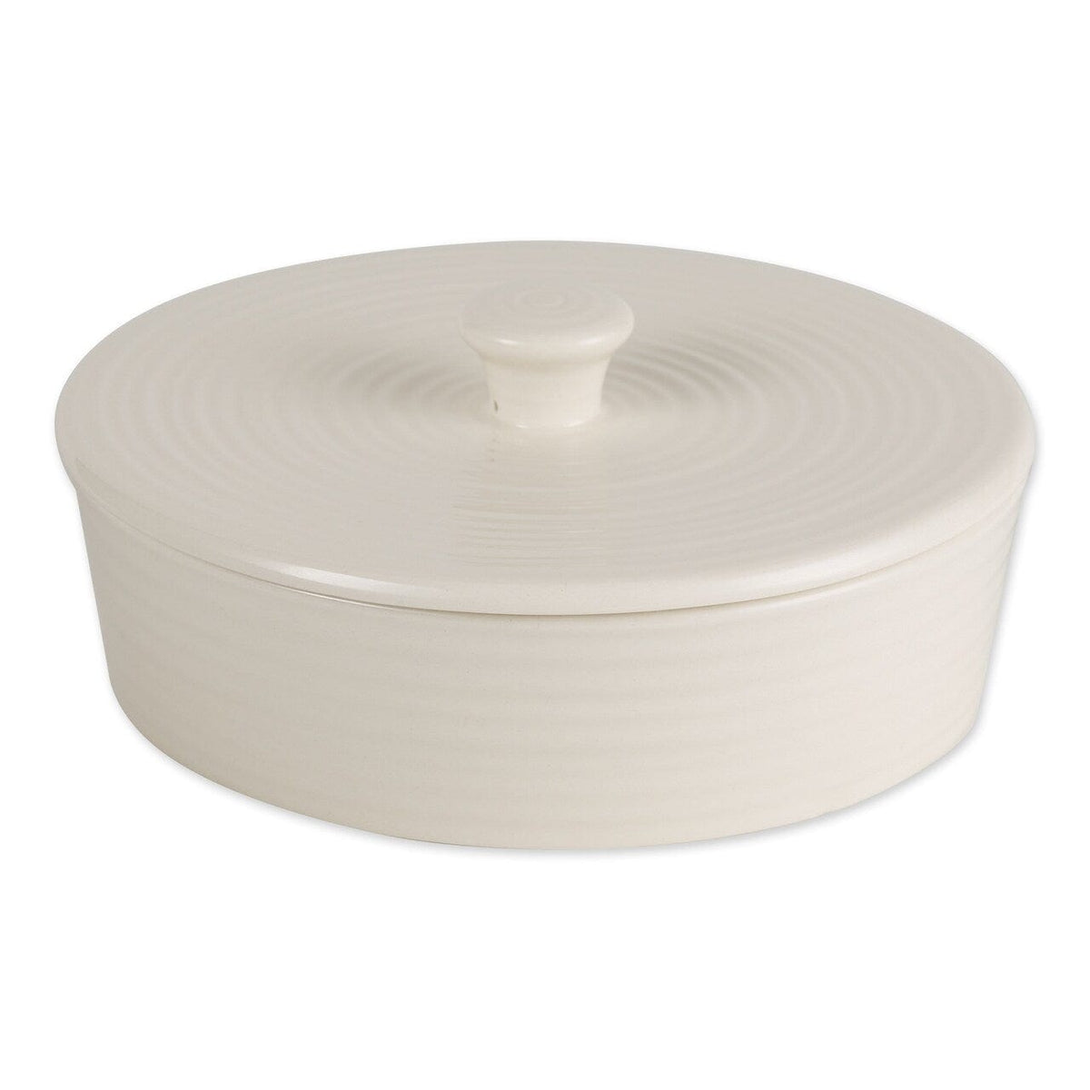 Ceramic Tortilla Warmer &amp; Server with Lid - Baking Dishes