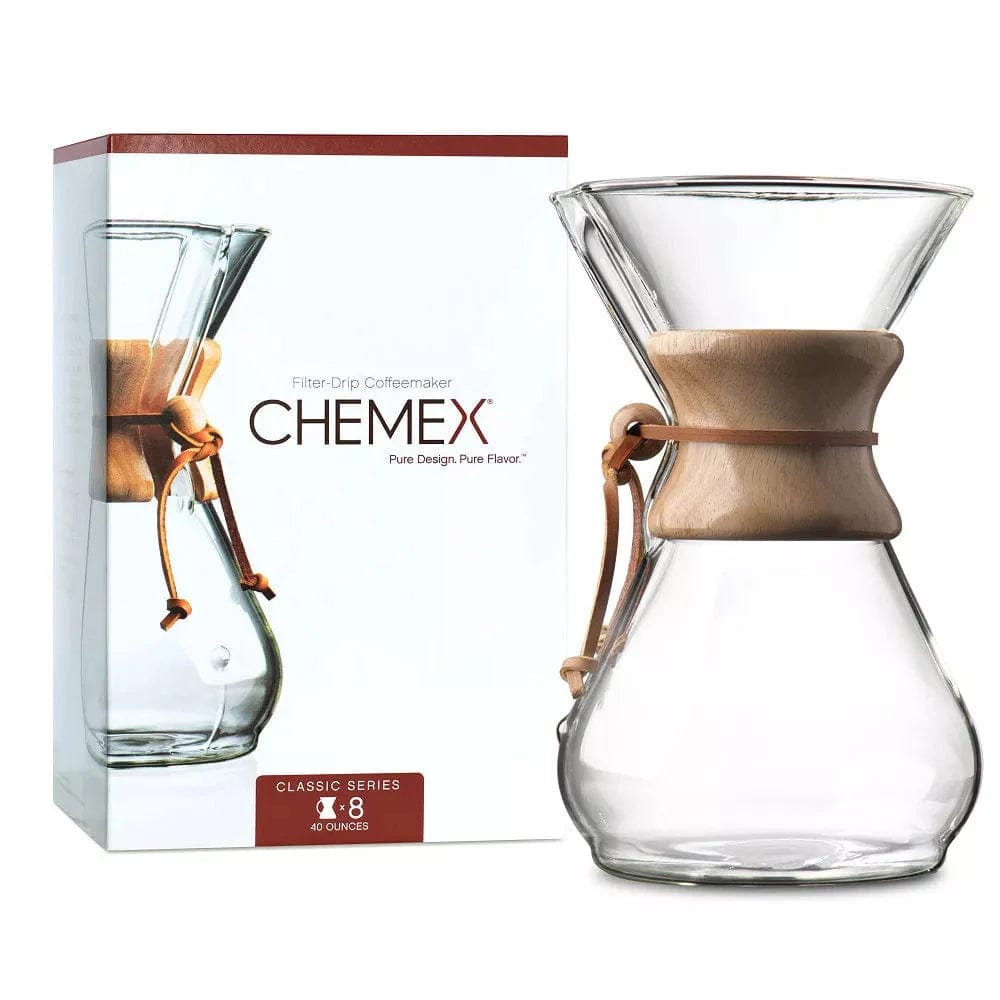 Chemex 8 Cup Classic Pour-Over Coffeemaker - Pour Over