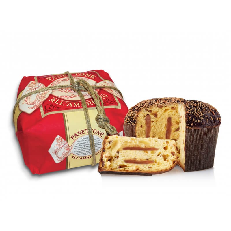 Chiostro Panettone Amaretto 26 oz - Cakes