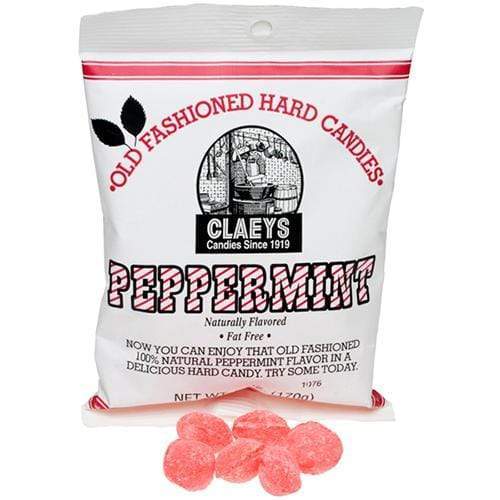 Dutch Valley Foods Claey's Peppermint Hard Candy 6 oz