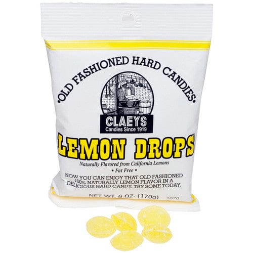 Claey's Lemon Drop Hard Candy 6 oz - Old Fashioned Candy