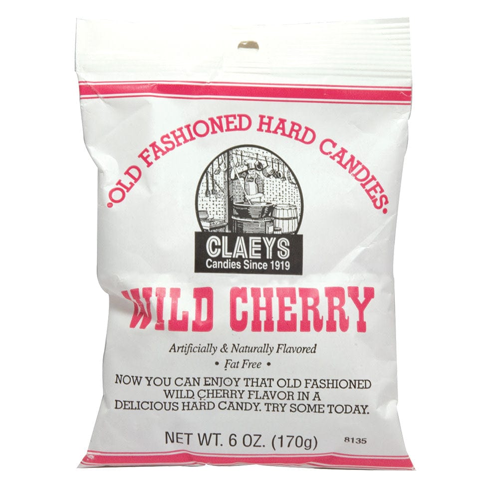 Claey's Wild Cherry Candy 6 Oz - Old Fashioned Candy
