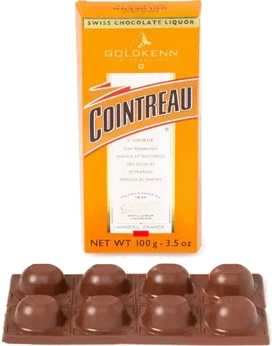 Goldkenn Cointreau Milk Chocolate Bar