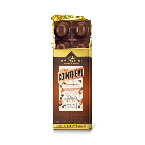 Goldkenn Cointreau Milk Chocolate Bar