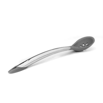 Cuisipro Silicone Slotted Spoon - Gray - Mixing Spoon