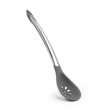 Cuisipro Silicone Slotted Spoon - Gray - Mixing Spoon