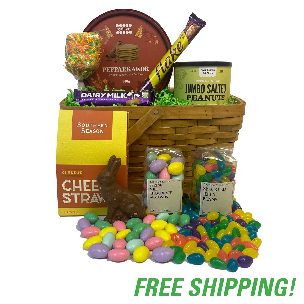 Southern Season Easter Eggs-travaganza Basket