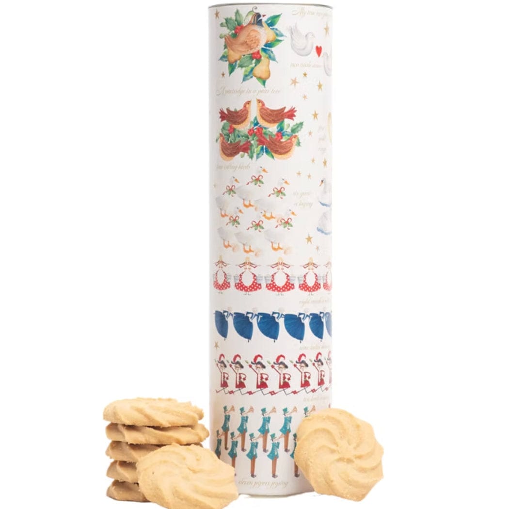 Farmhouse Biscuits 12 Days of Christmas Giant Cookie Tube - Cookies