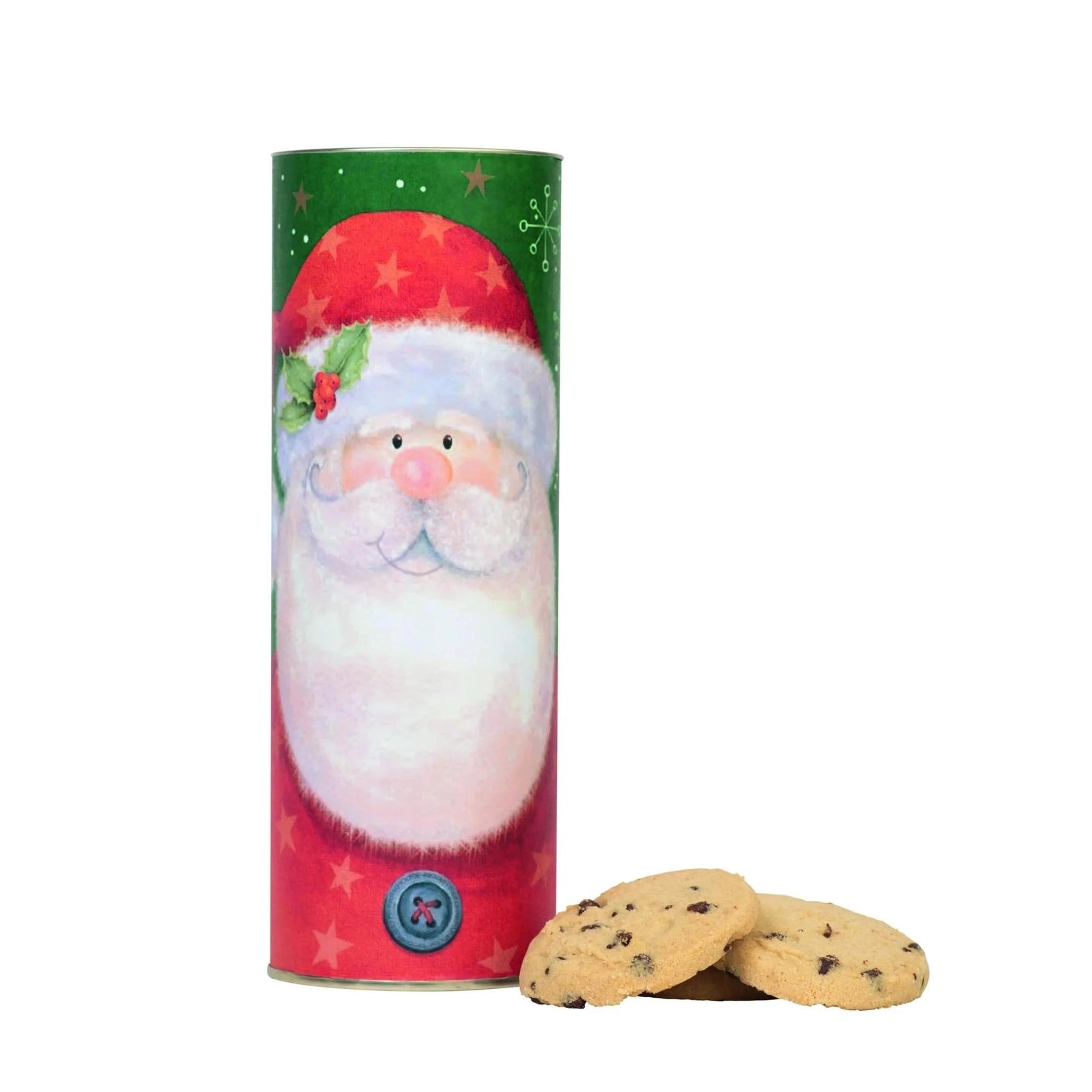 Farmhouse Biscuits Santa Cookie Tube 8.4 oz - Cookies