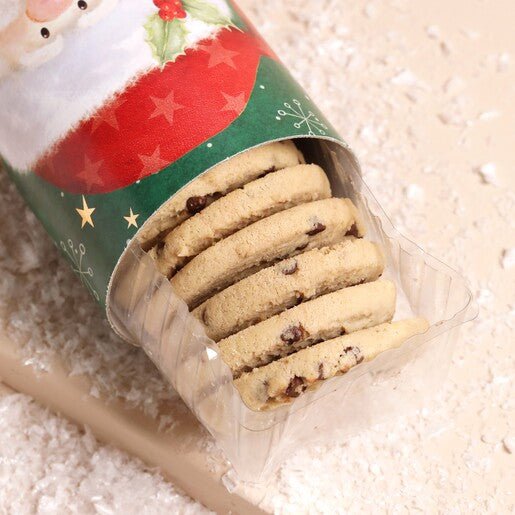 Farmhouse Biscuits Santa Cookie Tube 8.4 oz - Cookies