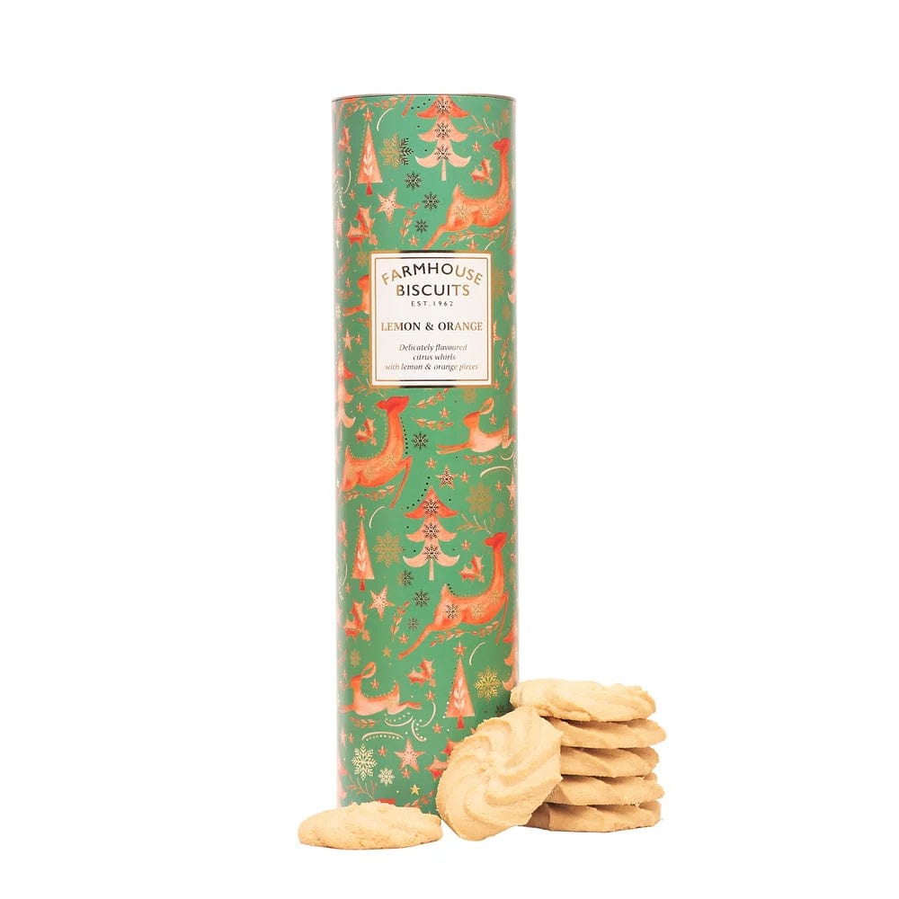 Farmhouse Biscuits Winter Animals Giant Tube - Cookies