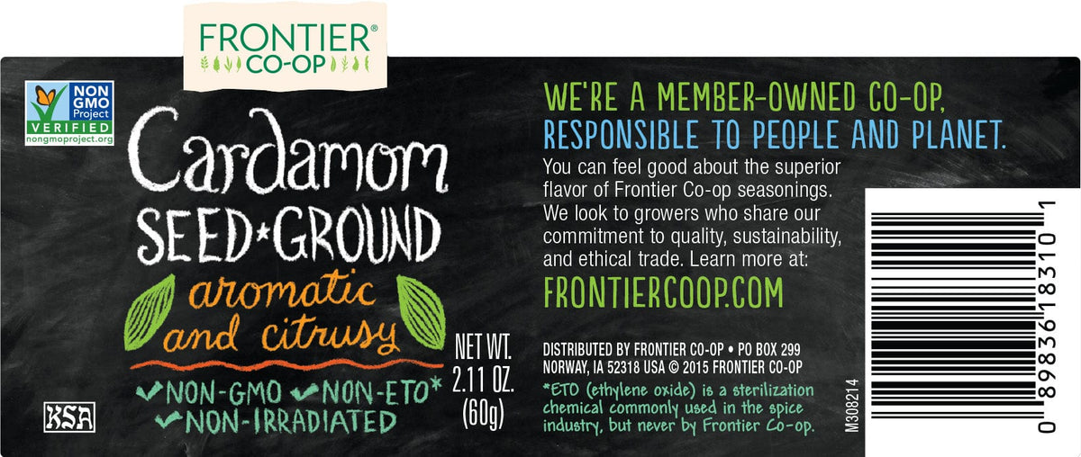 Frontier Co-Op Frontier Co-Op Cardamom Seed Powder 2.11 oz