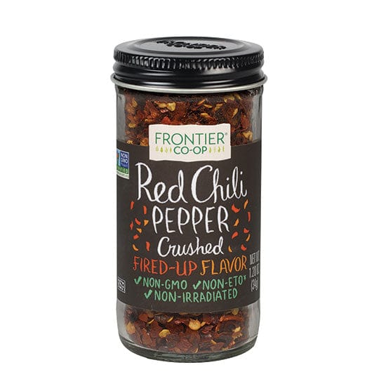 Frontier Co-Op Crushed Red Chili Peppers 1.2 oz - Spices
