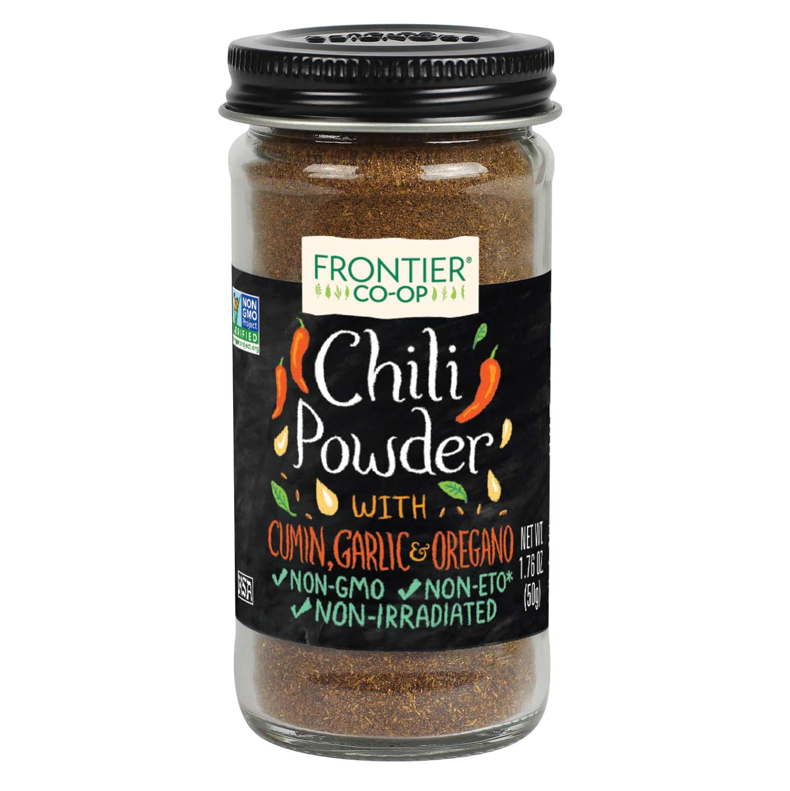 Frontier Co-Op Fiesta Chili Powder 1.76 oz - Spices