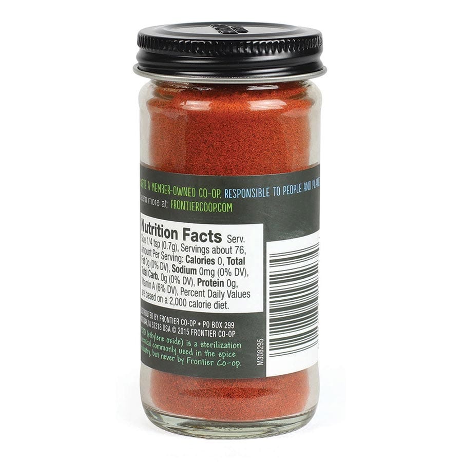Frontier Co-Op Smoked Ground Paprika 1.87 oz - Spices