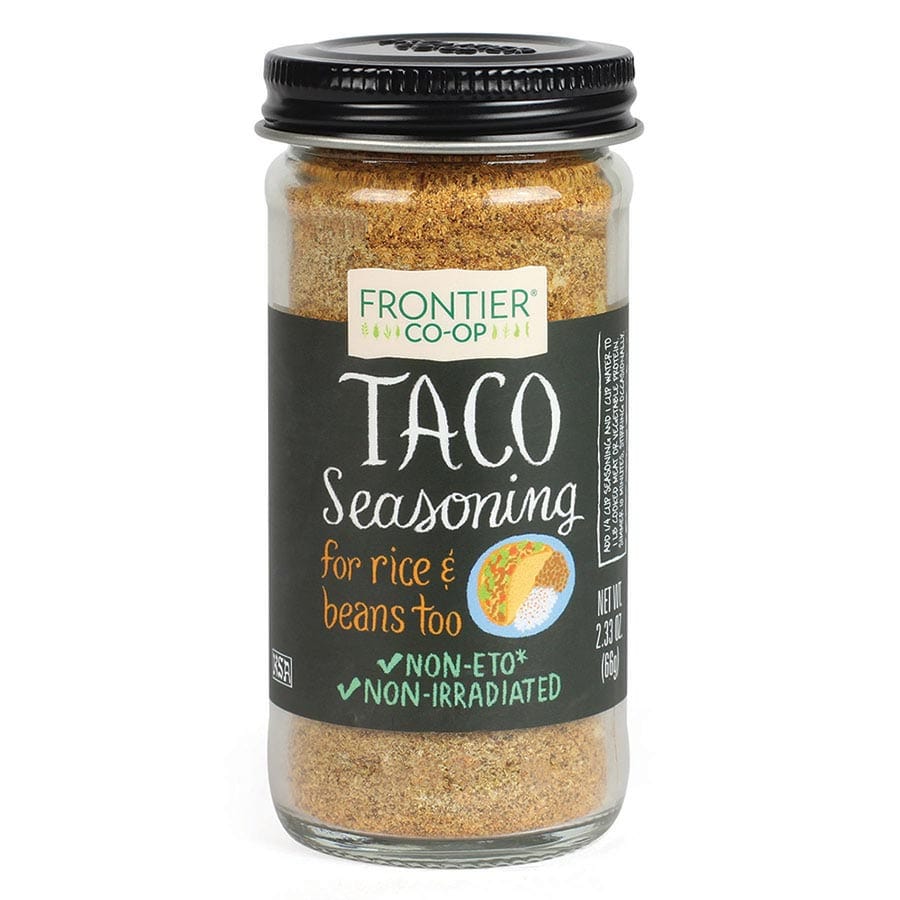 Frontier Co-Op Taco Seasoning Blend 2.33 oz - Spices