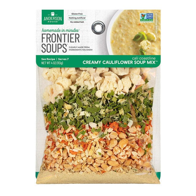 Frontier Soups Cali Coastline Creamy Cauliflower Soup 4 oz - Soup
