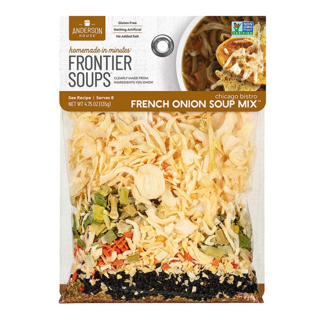 Frontier Soups Chicago Bistro French Onion Soup 4.75 oz - Soup