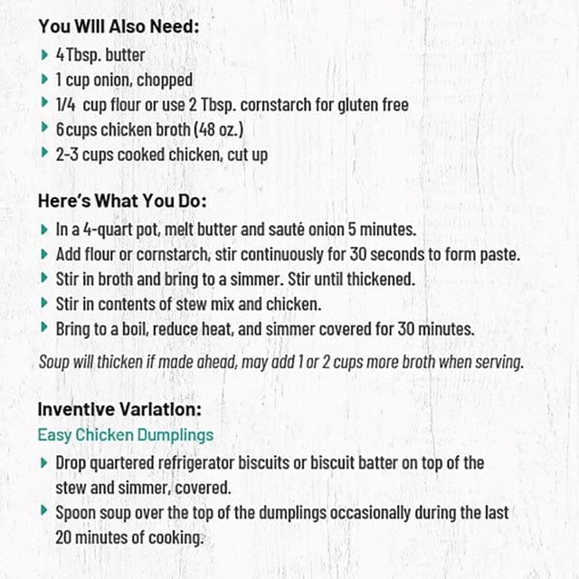 Frontier Soups Frontier Soups Colorado Campfire Chicken Stew Mix 7 oz