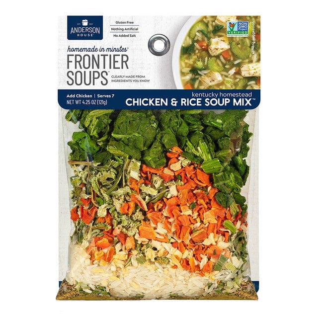 Frontier Soups Kentucky Homestead Chicken &amp; Rice Soup 4.25 oz - Soup