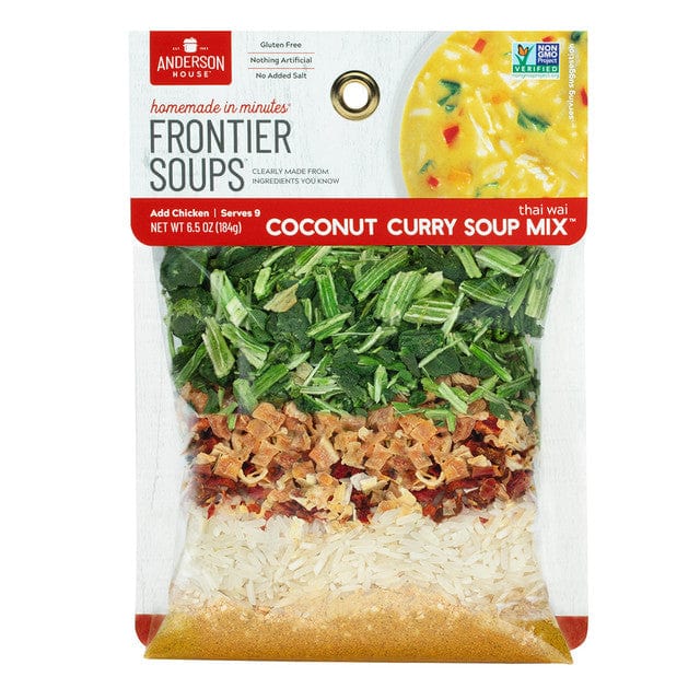 Frontier Soups Thai Wai Coconut Curry 6.5 oz - Soup