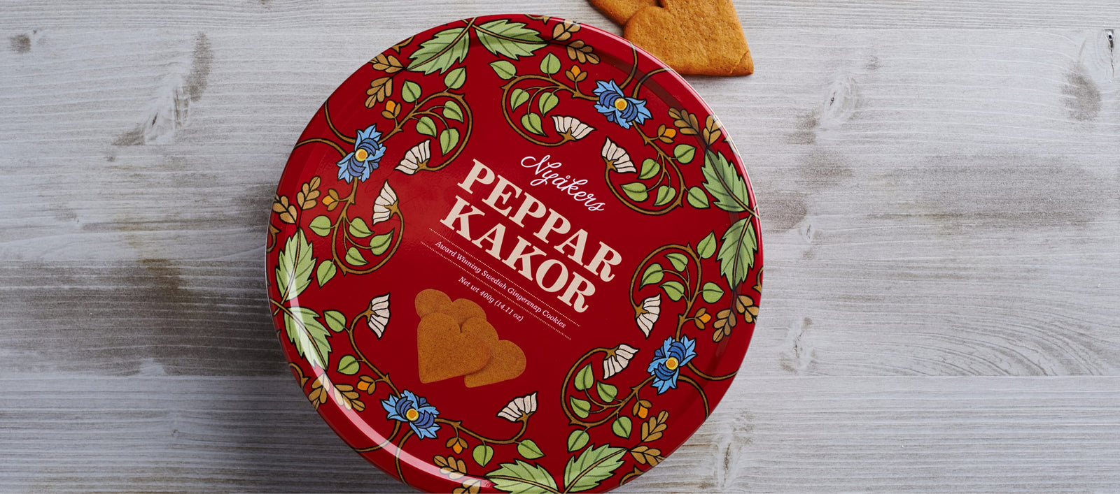 Swedish Gingersnap Tin Picture