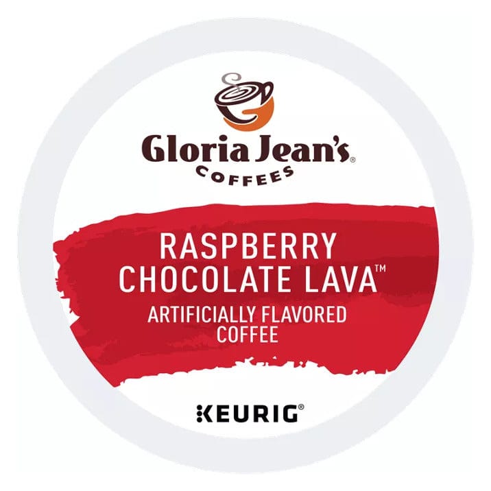 Keurig Gloria Jean's Coffees Raspberry Chocolate Lava K-Cup Coffee - 24 Count Box