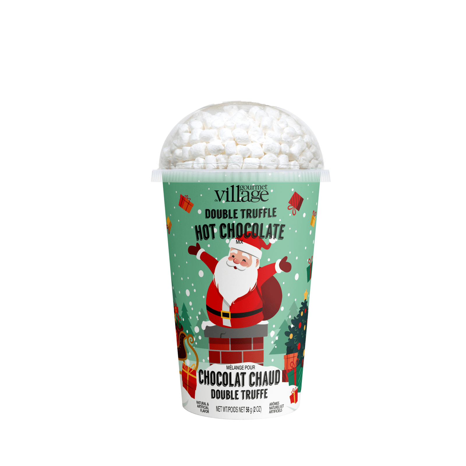 Gourmet Village Santa Hot Chocolate Cup - Hot Chocolate