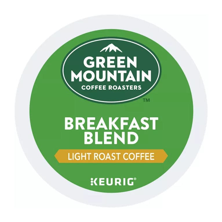 Green Mountain Coffee Roasters Breakfast Blend K-Cup Coffee - 24 Count Box - Keurig K-Cups