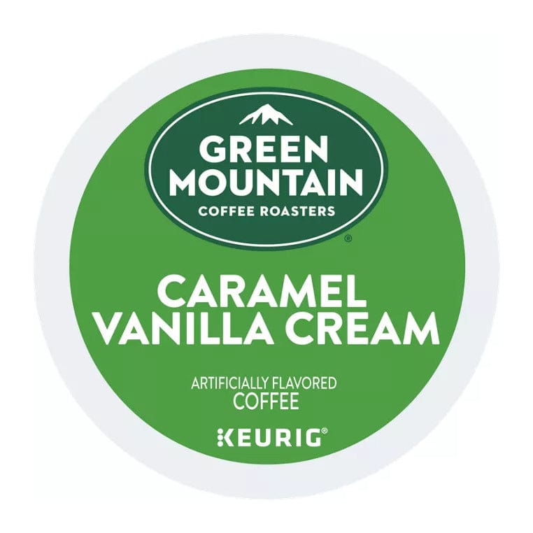 Keurig Green Mountain Coffee Roasters Caramel Vanilla Cream K-Cup Coffee - 24 Count Box