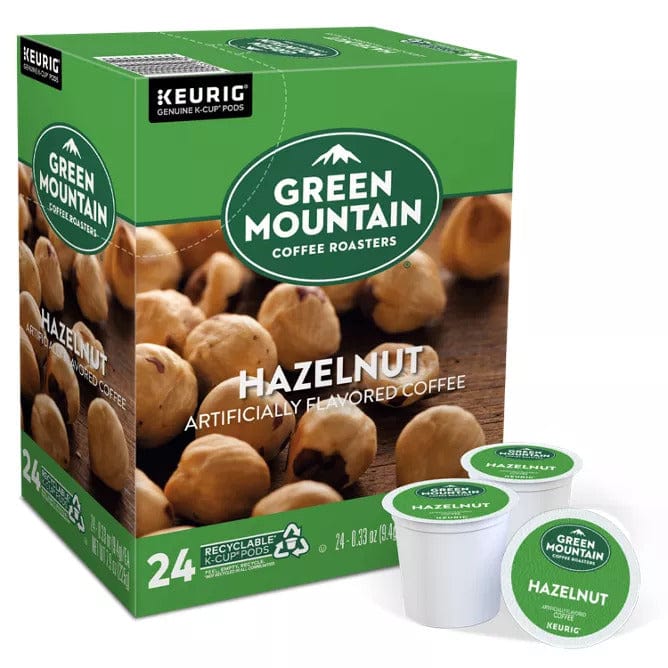 Green Mountain Coffee Roasters Hazelnut K-Cup Coffee - 24 Count Box - Keurig K-Cups