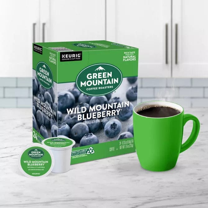 Keurig Green Mountain Coffee Roasters Wild Mountain Blueberry K-Cup Coffee - 24 Count Box