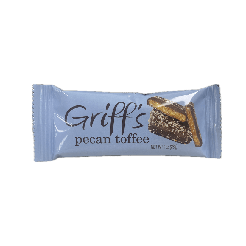 Chapel Hill Toffee Griffs Pecan Toffee 1oz