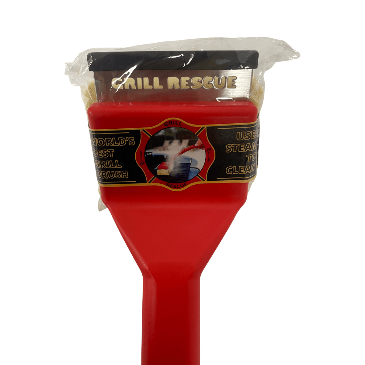Grill Rescue Grill Rescue Grill Brush with Scraper