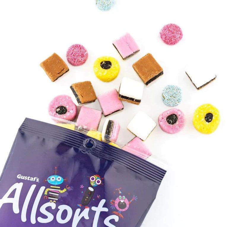 Gustaf's Allsorts Gourmet English Licorice 6.3 oz Bag - Old Fashioned Candy