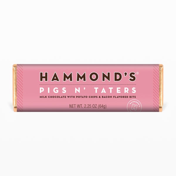 Hammonds Hammond&#39;s Pigs &amp; Taters Milk Chocolate Bar