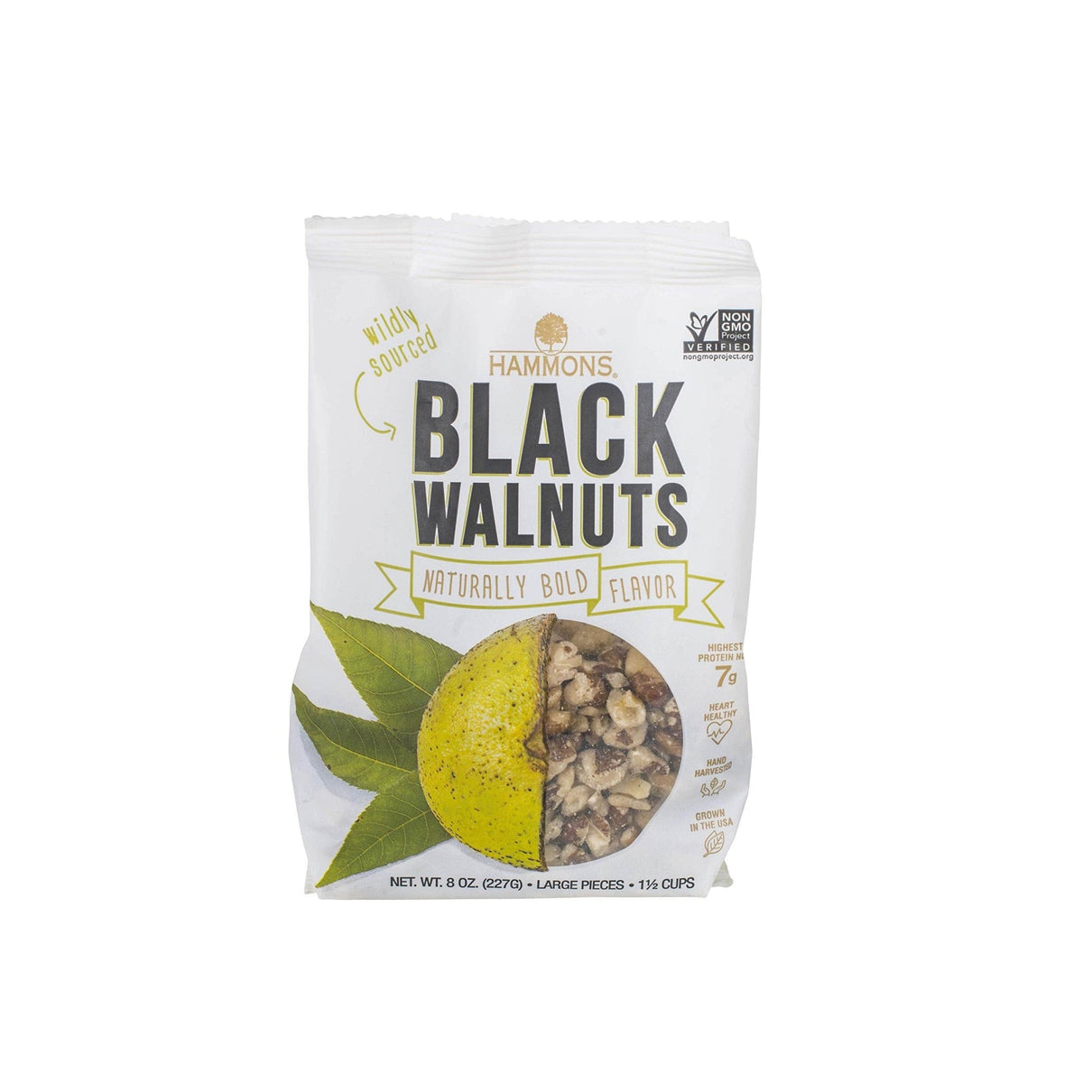 Hammon's Fancy Large Black Walnuts 8 oz - Nuts