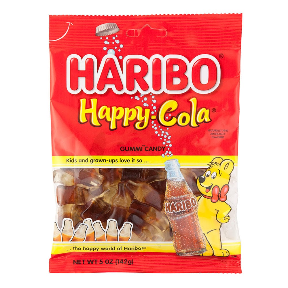 Haribo Happy Cola Gummi Candy 5 oz - Old Fashioned Candy