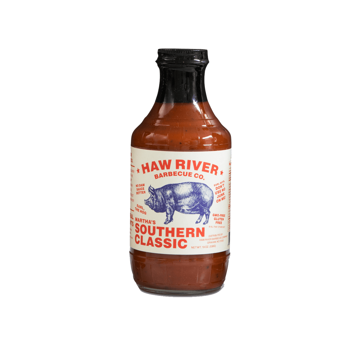 Haw River Barbecue Co. Martha's Southern Classic BBQ Sauce - BBQ Sauce