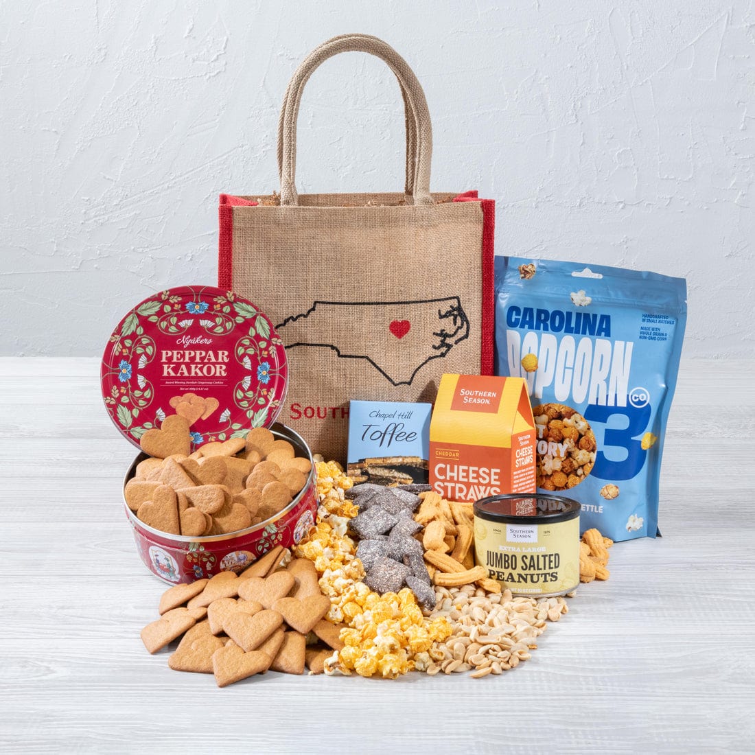 Heart of Carolina Tote - Large - Gift Basket