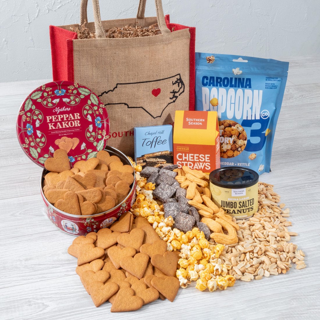 Heart of Carolina Tote - Large - Gift Basket