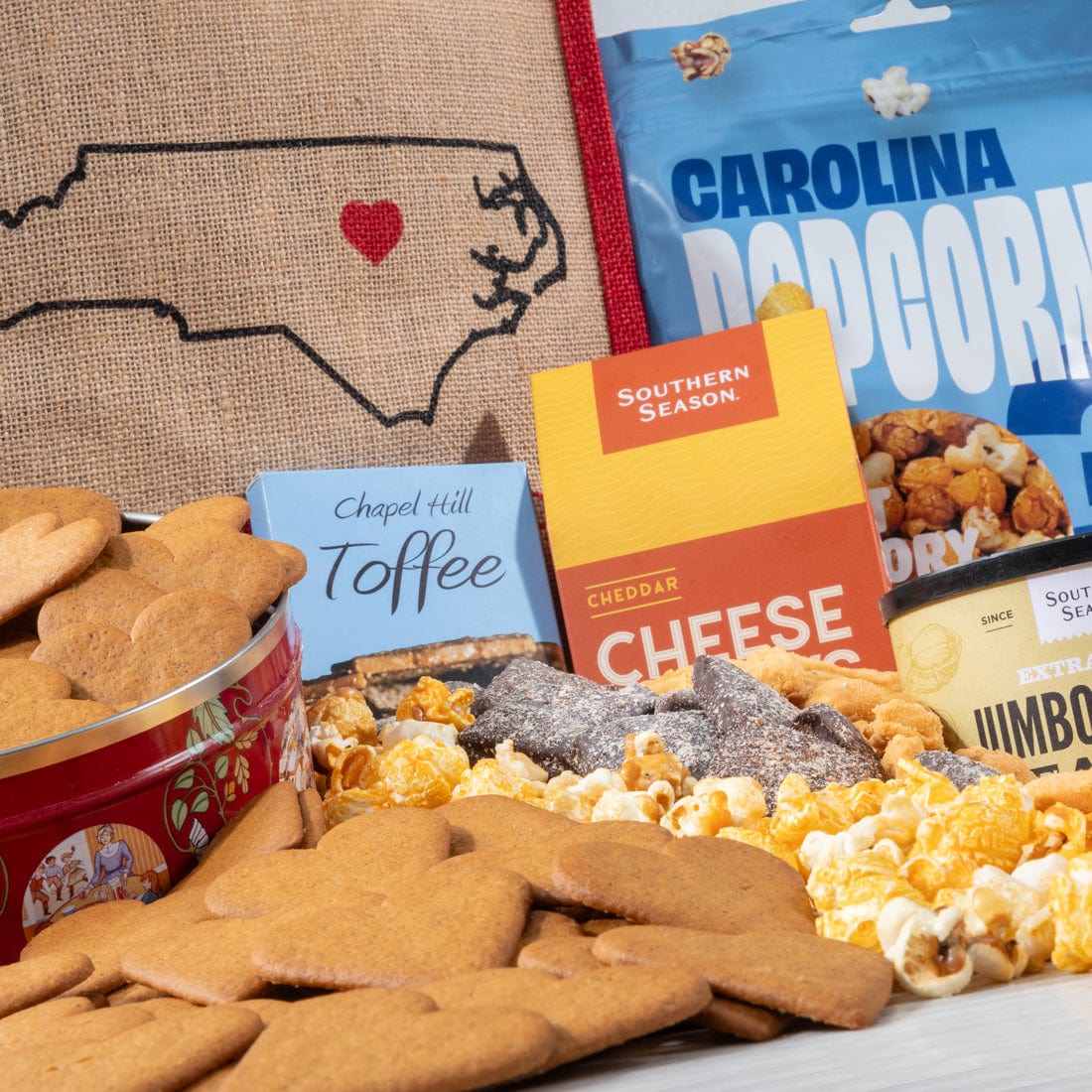 Heart of Carolina Tote - Large - Gift Basket