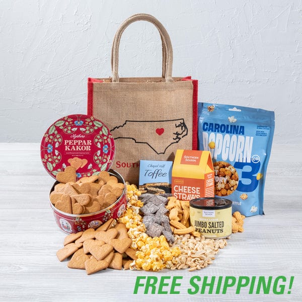 Heart of Carolina Tote - Large - Gift Basket